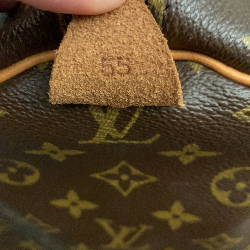 Authentic Vintage Louis Vuitton Monogram Keepall 55 Travel Bag 8901MI From 1989 - Picture 9 of 16